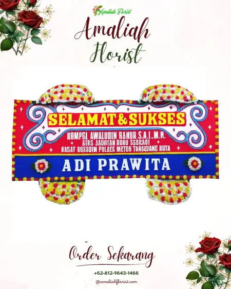 Papan Bunga Ucapan Selamat Telukbetung